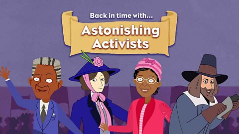 Game - Back in time with... Astonishing Activists