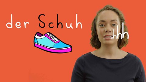 Pronouncing words in German