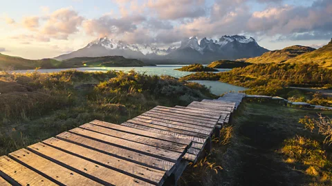 Marco Bottigelli/Getty Images Torres del Paine National Park is one of 17 parks and reserves that make up Chile's 1,700-mile Route of Parks (Credit: Marco Bottigelli/Getty Images)
