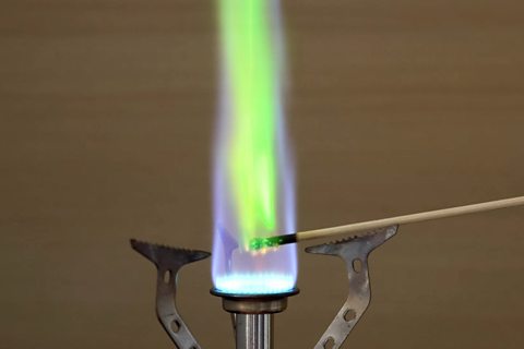 Ignition of copper on a mini burner