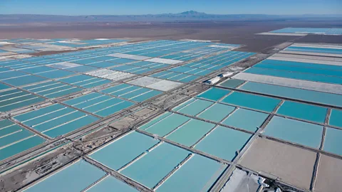 Alamy The SQM mine on the Salar de Atacama rivals Bolivia's as one of the world's largest lithium deposits (Credit: Alamy)