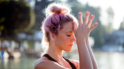 Getty Woman meditating