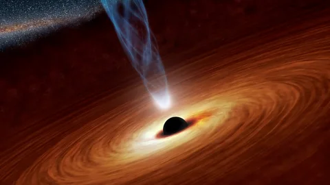 Reuters/Nasa/JPL/Caltech The Universe is not old enough for black holes to have grown to supermassive proportions simply by accreting material (Credit: Reuters/Nasa/JPL/Caltech)