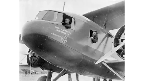 Bettmann/Getty Images Richard Byrd's flight over the South Pole and subsequent missions helped to fire the public imagination and support for expeditions to Antarctica (Credit:  Bettmann/Getty Images)