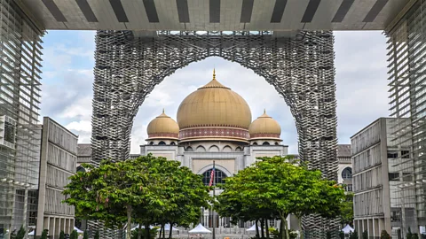 Ronan O'Connell Putrajaya's expansive space and tranquility stands in stark contrast to other Asian capitals (Credit: Ronan O'Connell)