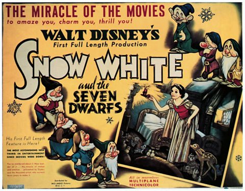Snow White and Seven dwarves poster