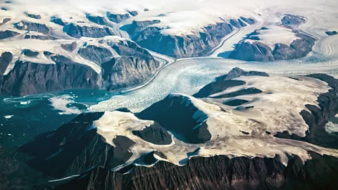 Alamy Fjords form when glaciers carve out U-shaped valleys which are later filled with seawater (Credit: Alamy)