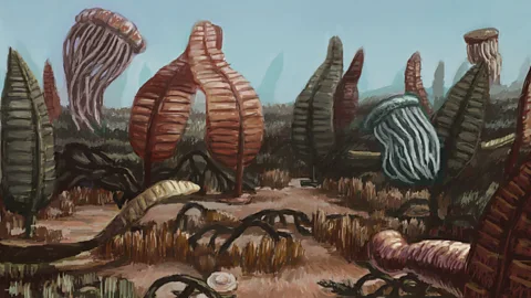 Alamy Life before the Cambrian explosion consisted of a strange assortment of soft-bodied creatures, many of which would be unrecognisable today (Credit: Alamy)