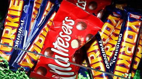 Maltesers & Yorkie bars