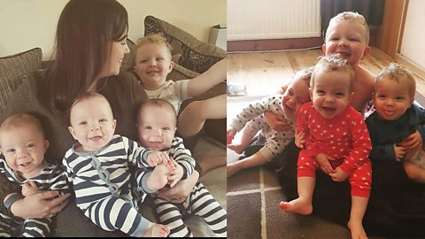 Katie's super routine: How I manage my day with triplets