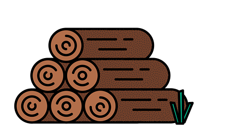 Pile of logs