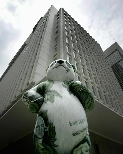 Tim Sloan/Getty Images Could the giant panda be the world's most valuable animal? To China it is (Credit: Tim Sloan/Getty Images)
