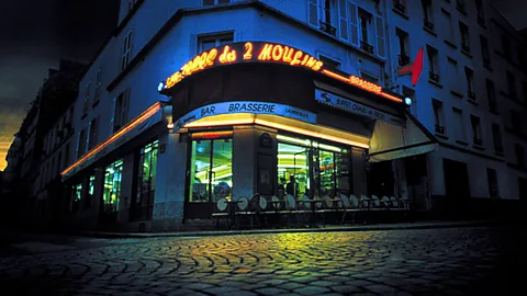 Alamy The Café des 2 Moulins in Montmartre has become a popular destination for fans of the film (Credit: Alamy)