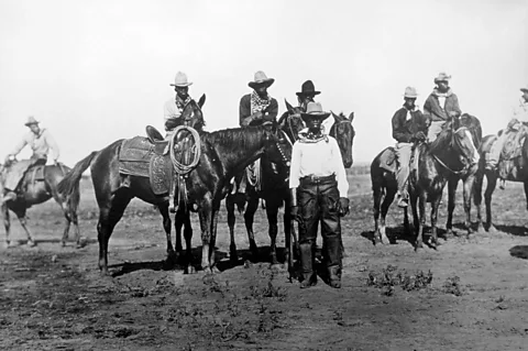 Glasshouse Images/Alamy Black cowboys were essential in helping to settle the western US (Credit: Glasshouse Images/Alamy)