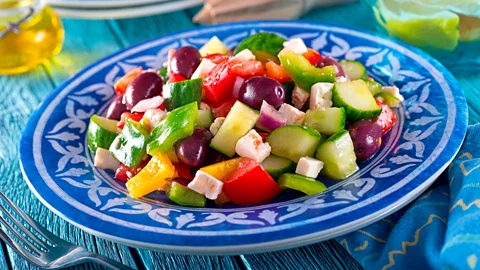 Alamy The Mediterranean diet, which contains a lot of fruit, vegetables and unsaturated oils, is frequently rated the healthiest by scientists (Credit: Alamy)