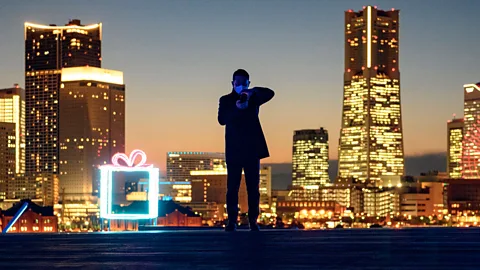 Getty Images In the modern "agora" where ideas are shared, which ones should be trusted? (Credit: Getty Images)