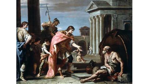 Getty Images Diogenes had many characteristics of a modern-day "troll" (Credit: Getty Images)