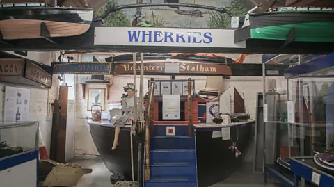 The Museum of the Broads Wherries were the primary form of transportation in Norfolk and Suffolk for two centuries (Credit: The Museum of the Broads)