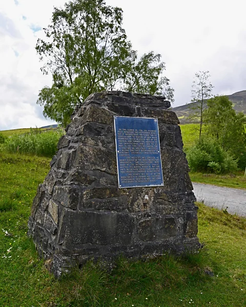 Stan Pritchard/Alamy A commemorative cairn at the start of the hike celebrates the work of Maskelyne and his team (Credit: Stan Pritchard/Alamy)