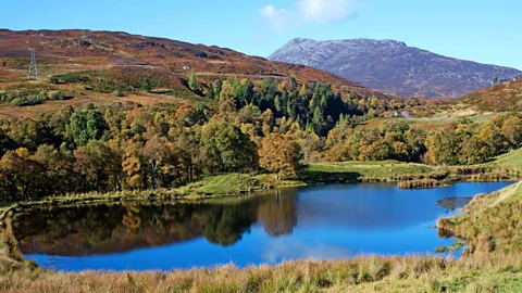 Julie Fryer Images/Alamy Although Schiehallion's north and south slopes are extremely steep, its eastern flank is much gentler (Credit: Julie Fryer Images/Alamy)