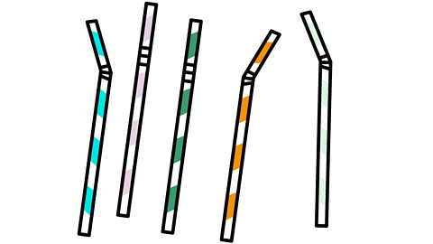 Regenerators icon straws