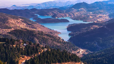 Giorgos Kritsotakis/Getty Images The region is often compared to Switzerland due to its idyllic scenery of lakes and mountains (Credit: Giorgos Kritsotakis/Getty Images)