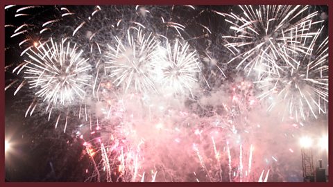 Focus image: Some fireworks!