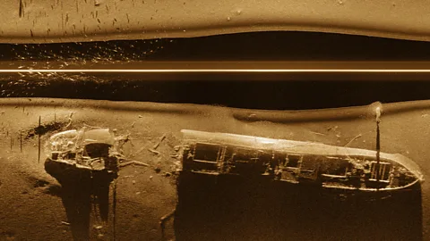 Ben Roberts While the shipwrecks naturally decay over time, there are fears that climate change may hasten their destruction (Credit: Ben Roberts)