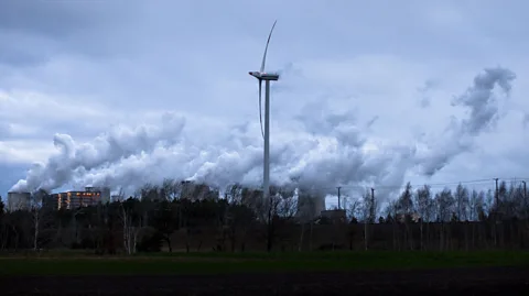 Getty Images Critics argue that carbon offsets effectively issue a license for polluters to keep on polluting (Credit: Getty Images)