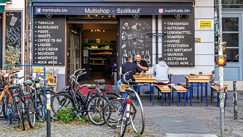 Eden Breitz/Alamy There are around 1,000 spätis in central Berlin, and they often reflect the area around them (Credit: Eden Breitz/Alamy)