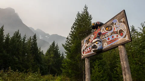 Diane Selkirk The Nuxalk-Carrier Grease Trail goes through six First Nations (Credit: Diane Selkirk)