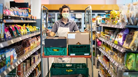 Getty Images How we talk about the Great Resignation requires more nuance, because the majority of workers quitting in the US work in retail or food service (Credit: Getty Images)