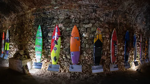 Beatrice Lindfors In 2014, the fort was converted into a museum about the waves (Credit: Beatrice Lindfors)