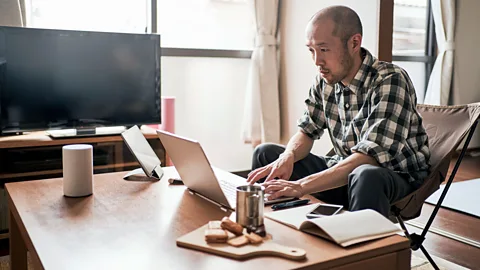 Getty Images More comfortable, flexible work environments became more common during the pandemic, which has been a huge benefit for workers with disabilities and illness (Credit: Getty Images)