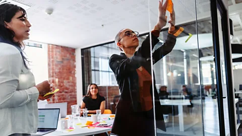 Getty Images Experts say meetings shouldn't be eliminated altogether, but rather seriously re-evaluate how they're run and how long they take (Credit: Getty Images)