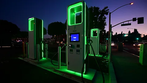 Frederic J Brown/Getty Images To reach net zero by 2050, entire industries will have to decarbonise and change the way they operate (Credit: Frederic J Brown/Getty Images)