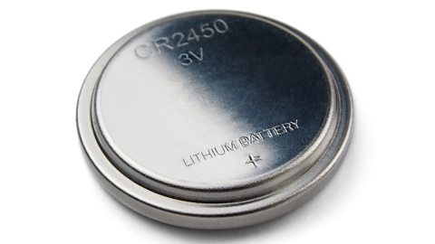 Lithium battery button