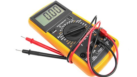 A digital ammeter