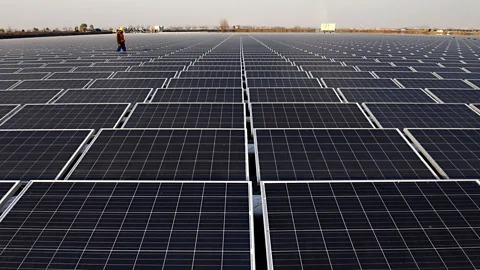 AFP/Getty Images Replacing fossil fuels is going to require a complex mix of different renewable energy sources (Credit: AFP/Getty Images)