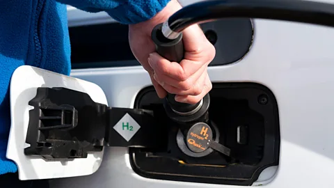 Iain Masterton/Alamy Green hydrogen not only provides a way of storing energy but also could be used to heat homes and fuel vehicles (Credit: Iain Masterton/Alamy)