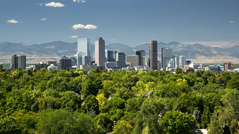 John Coletti/Getty Images Denver is known as the "Mile-High City" due to its lofty location 5,280ft above sea level (Credit: John Coletti/Getty Images)