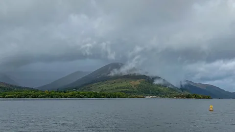 Richard Franks The village of Luss, 1km from Inchconnachan, is a popular place to rent kayaks and canoes to get to the island (Credit: Richard Franks)
