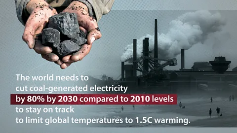 Adam Proctor/BBC The move away from coal will need to be rapid if the world is to stay within 1.5C global warming (Credit: Adam Proctor/BBC)