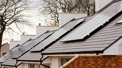 Ashley Cooper/Getty Images Renewable electricity and heating systems such as solar and heat pumps will be needed to replace fossil fuels (Credit: Ashley Cooper/Getty Images)