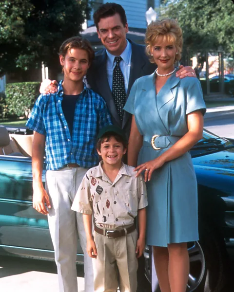 Getty Images Throughout the decades, influential media (Leave It To Beaver film, 1997) has continued to reinforce a strong family unit had multiple children (Credit: Getty Images)
