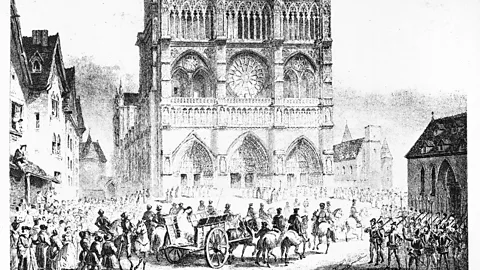 THEPALMER/Getty Images There were animals like dogs and horses around the cathedral in the 18th Century (Credit: THEPALMER/Getty Images)