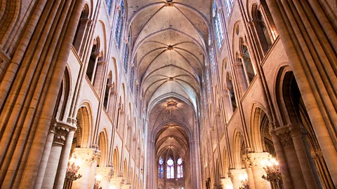 ZQFotography/Getty Images Notre-Dame's collapsed roof and burned walls have caused it to lose its "voice"