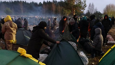 Belarus Border Crisis - BBC News