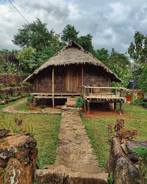 Satarupa Paul A traditional-style homestay has been built to accommodate the increasing numbers of travellers (Credit: Satarupa Paul)