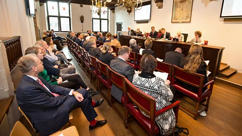 Hoogheemraadschap van Delfland The Dutch representative bodies include elected representatives, as well as representation from industries (Credit: Hoogheemraadschap van Delfland)